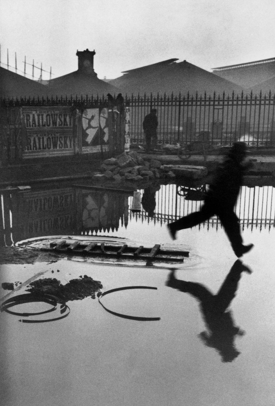 #77 Behind The Gare Saint-Lazare, Henri Cartier-Bresson, 1932 - Top 100 Of The Most Influential Photos Of All Time #77 Behind The Gare Saint-Lazare, Henri Cartier-Bresson, 1932 - Top 100 Of The Most Influential Photos Of All Time