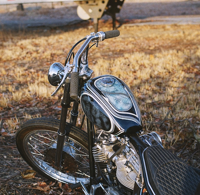 Harley Davidson Panhead 1964 By Wrecked Metals Hell Kustom