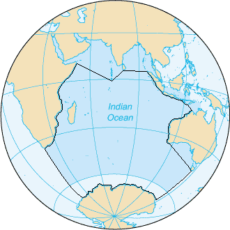Letak Samudra Hindia