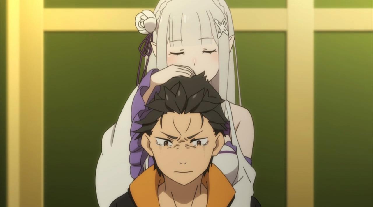 Emilia help Subaru