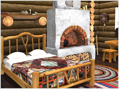 Русский стиль — интерьеры, мебель и декор для Sims 4 со ссылкой для скачивания