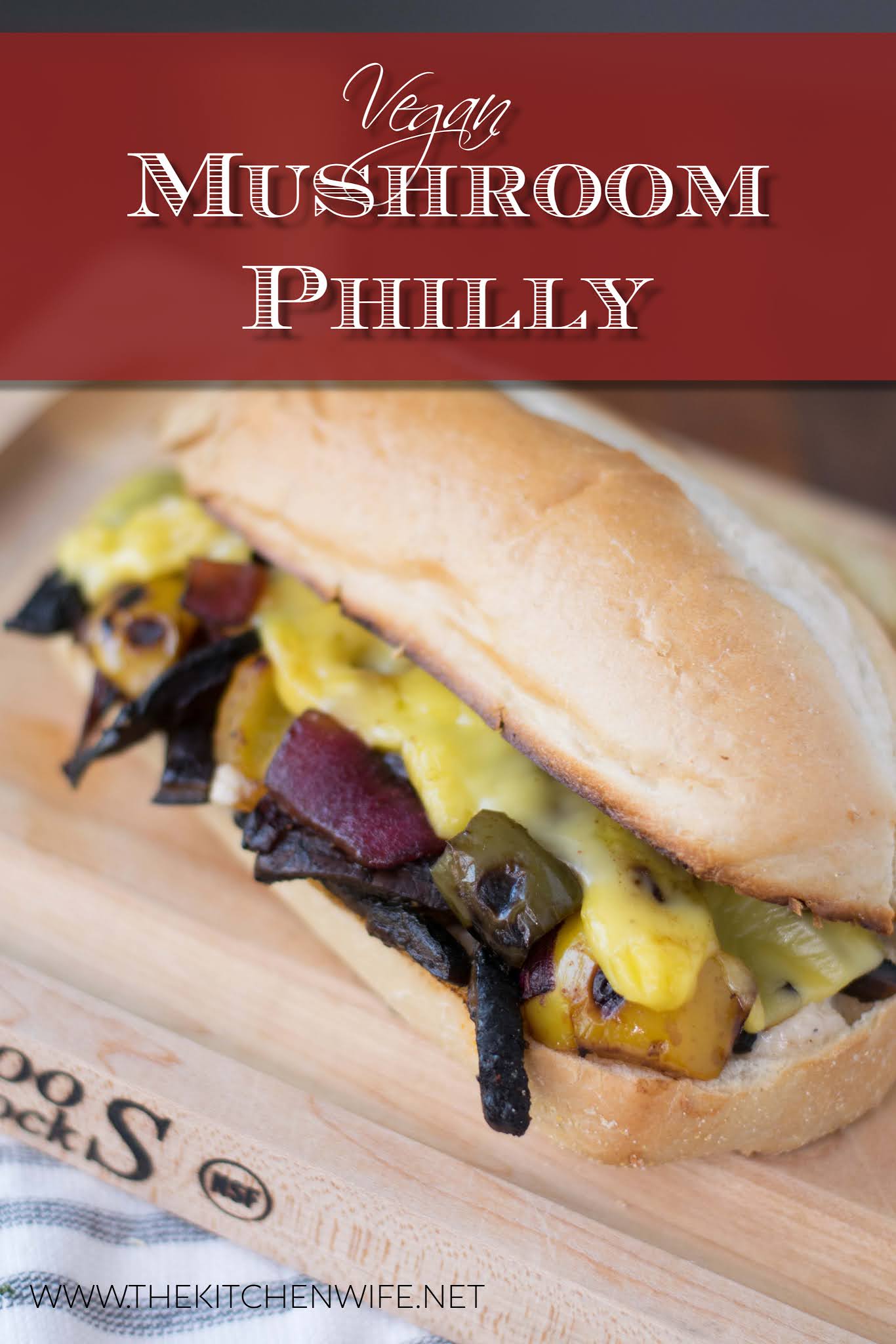Easy Vegan Mushroom Philly w/a Horseradish Mayo Recipe The Kitchen Wife