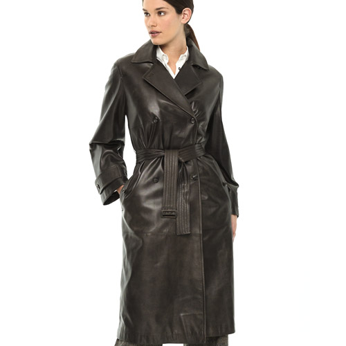 Leather Coat Daydreams: Used to be women's business wear