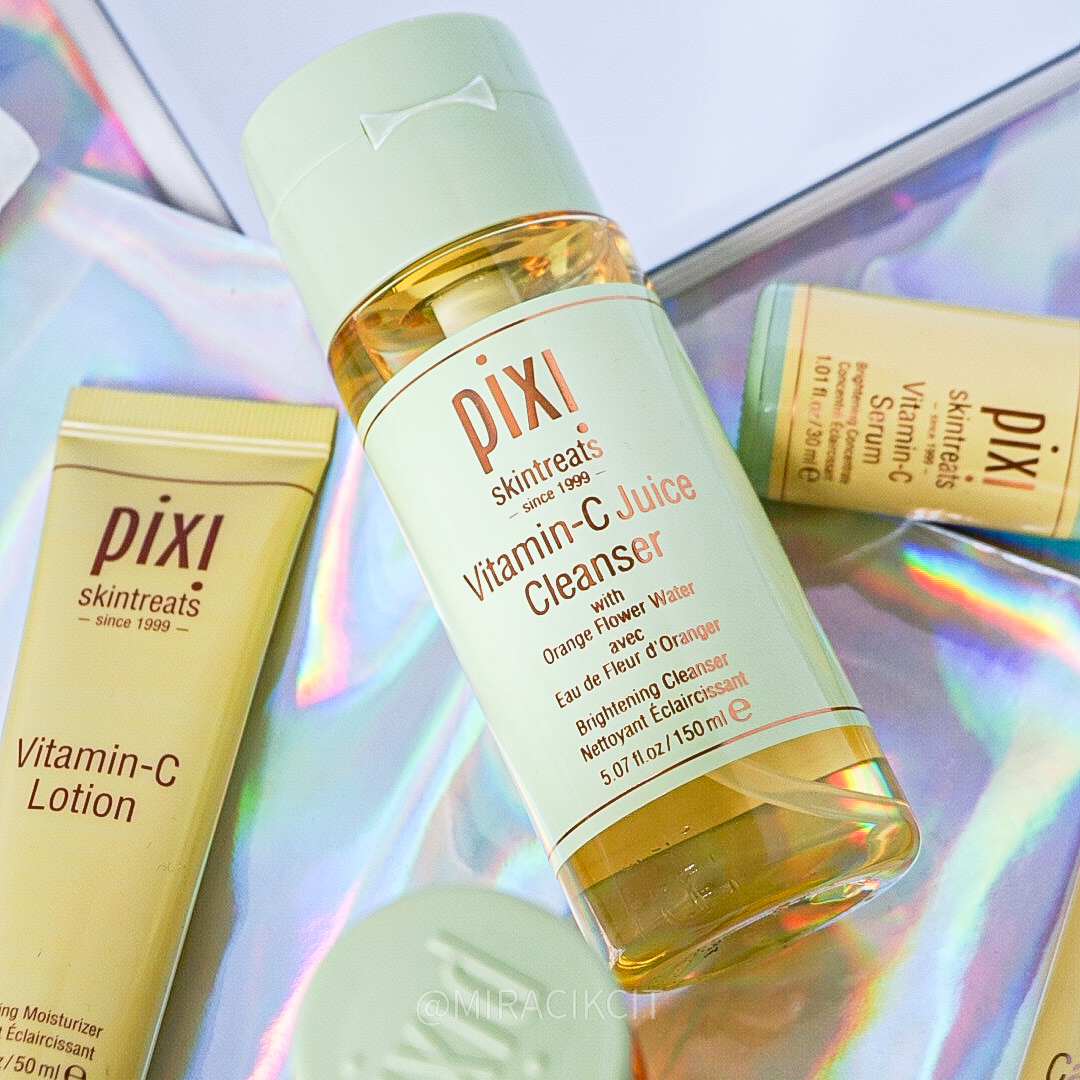Review Pixi Skintreats Vitamin C Juice Cleanser — miracikcit
