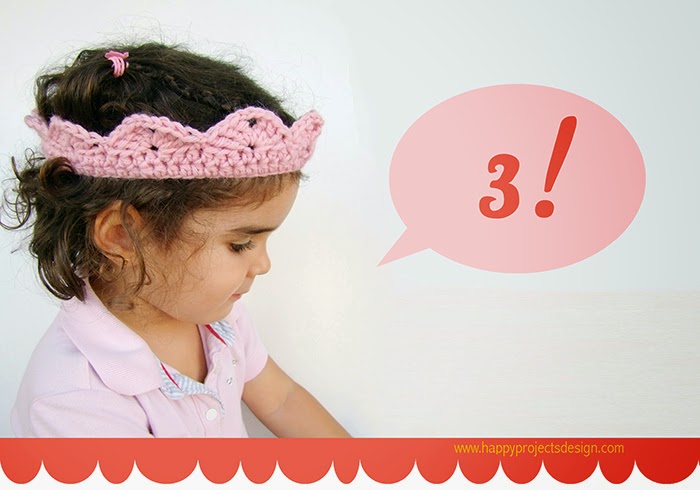 DIY corona de Ganchillo