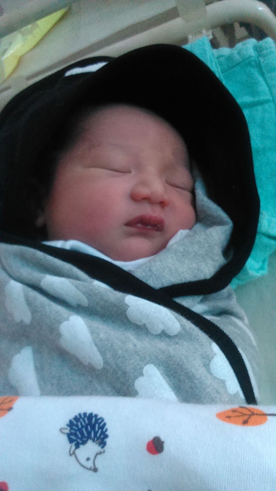 My 2nd baby Adam Mikael Bin Saiful