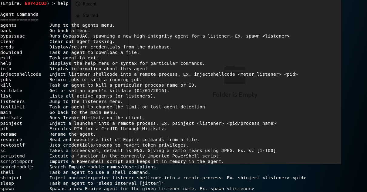 Powershell Empire: Hands on practical guide ~ The Cybersploit
