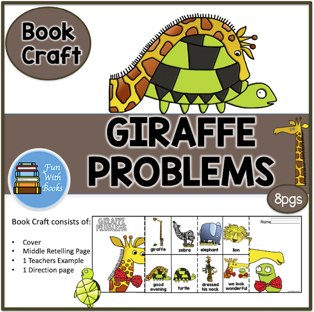 GIRAFFE PROBLEMS BOOK CRAFT Book Units by Lynn