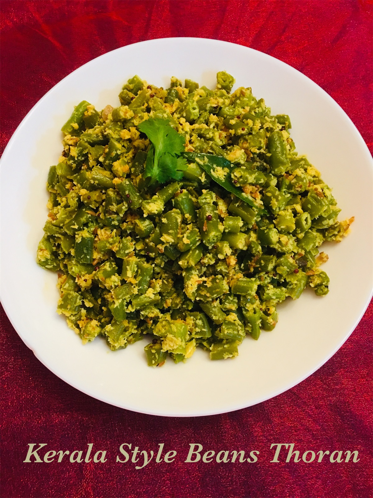 Kerala Style Beans Thoran