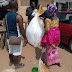 First wife storms wedding venue and pours red oil on her husband's new bride's wedding gown (video)