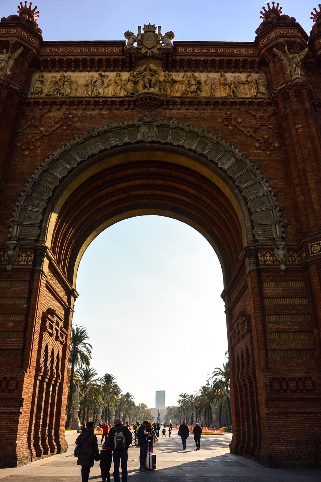 Europe Trip The Arc de Triomf Europe Trip The Arc de Triomf