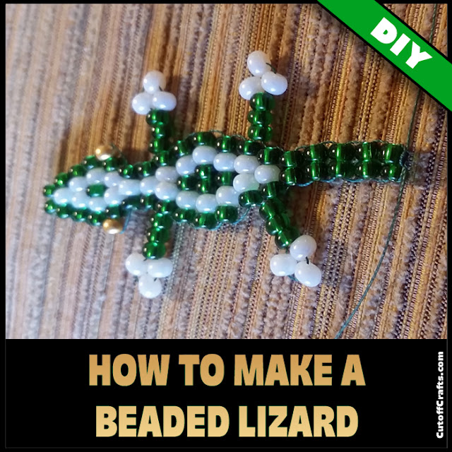 DIY How To Make A Beaded Lizard (With Pictures) Cutoff Crafts