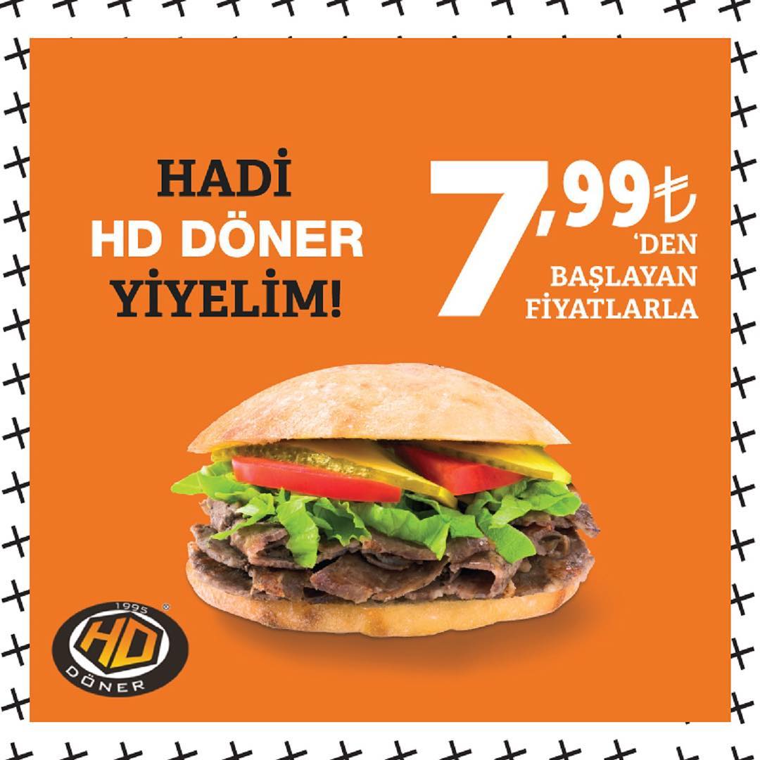 HD DÖNER MENÜ FİYAT LİSTESİ ŞUBELERİ Ne Kadara Yenir?