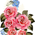 Textile digital Flower design 656