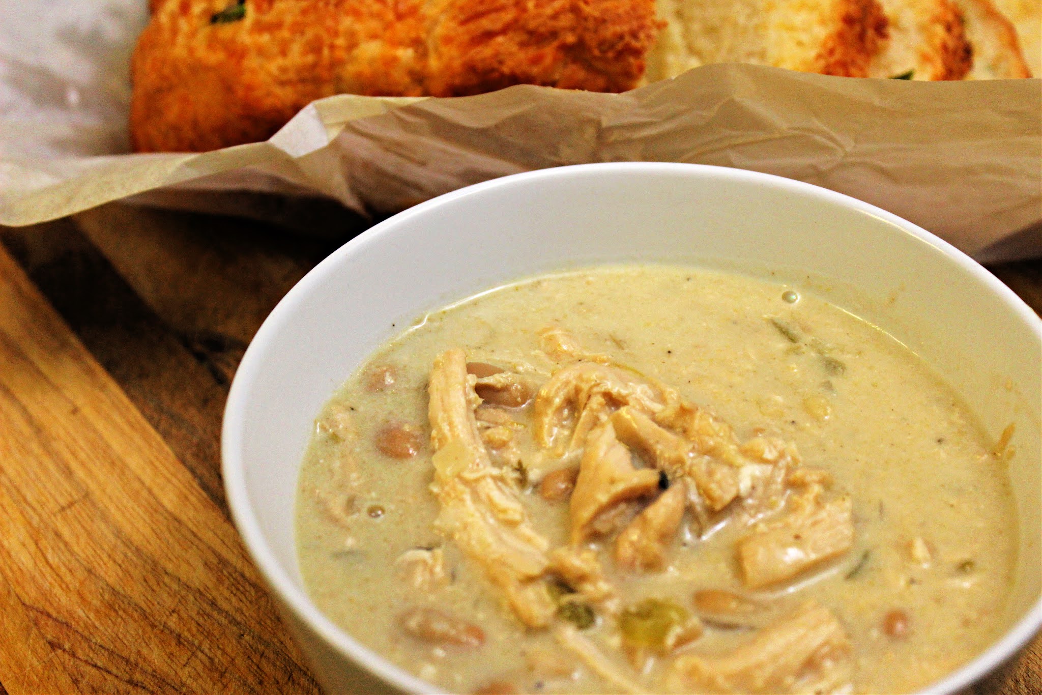 Crockpot White Chicken Chili (Cream Cheese) A Bountiful Love