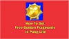How To Get Free Golden Fragments In Pubg Lite - Golden Coins In Pubg Mobile Lite