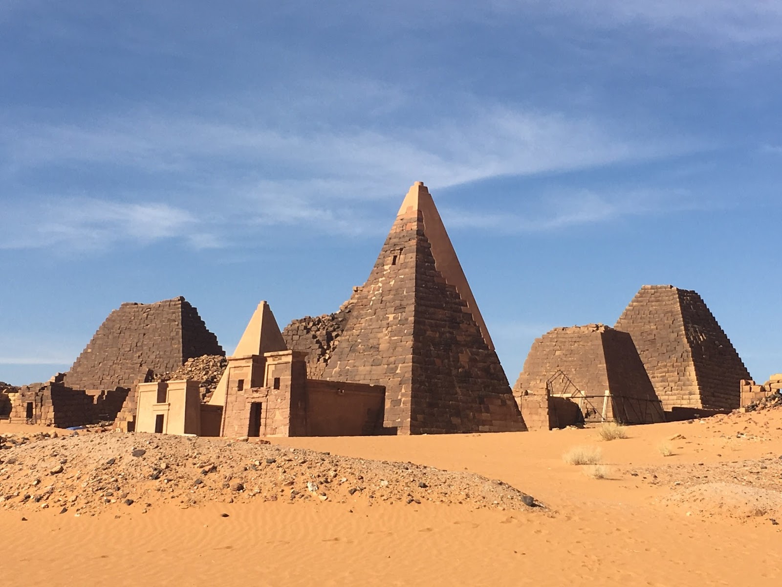 The Pyramids Of Meroe Sudan