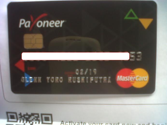 Kartu Debit Master Card Intenasioal