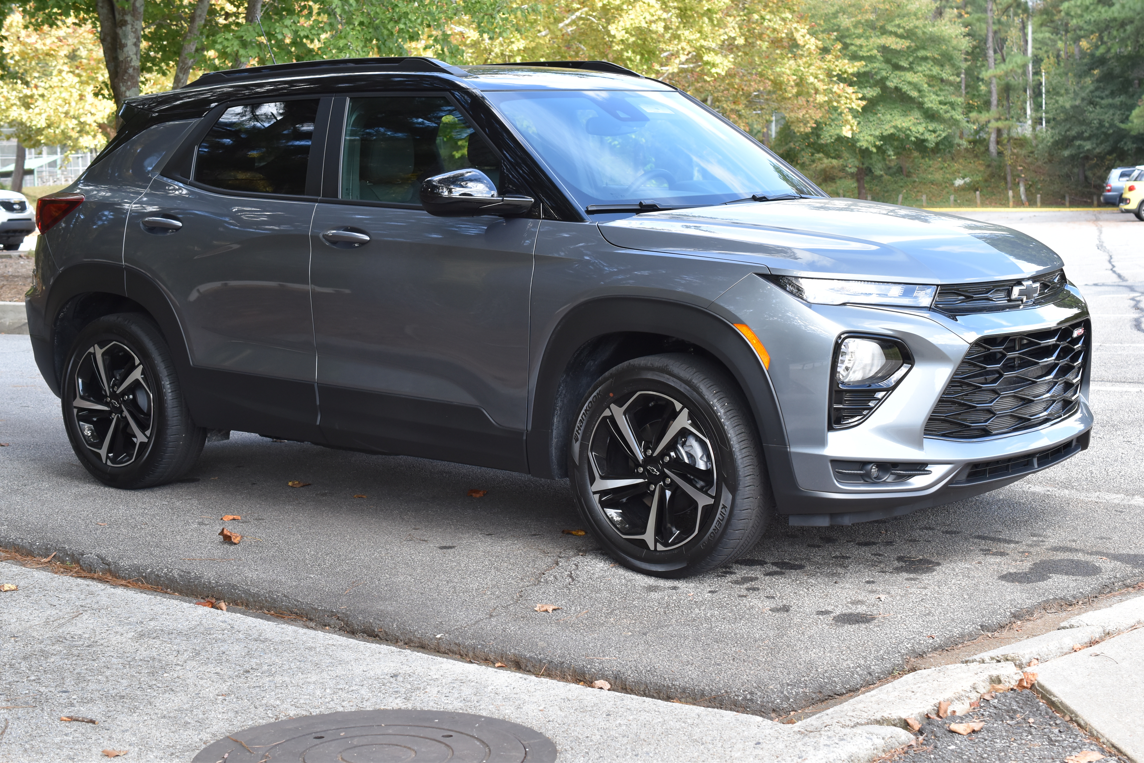 2021 chevy trailblazer silver