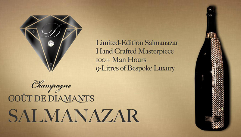 limited edition champagne gout de diamants salmanazar