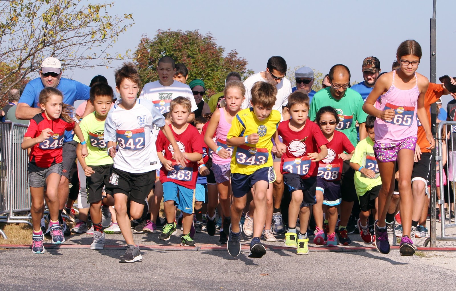 Mark Kodiak Ukena Glenview Park District's Flying Feet Fun Run