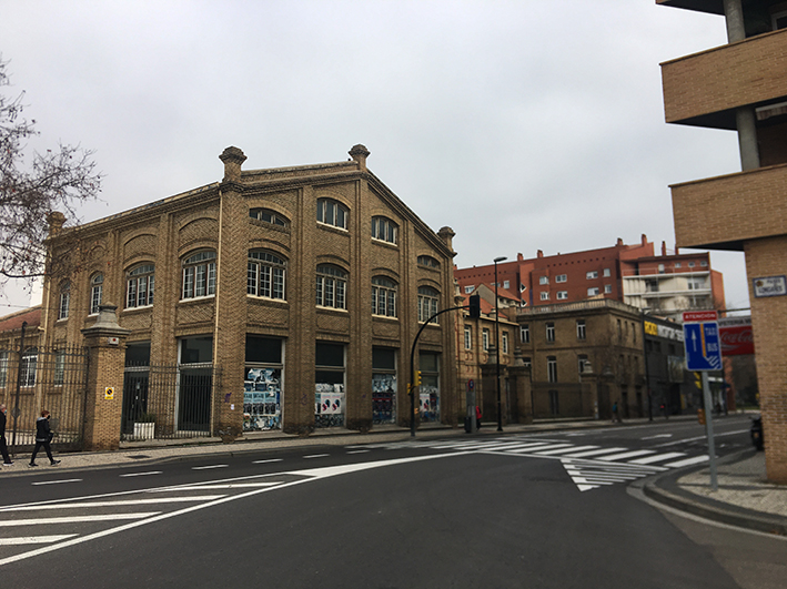 EL MILLONCETE FÁBRICA DE GALLETAS PATRIA. FÉLIX NAVARRO (1909). AVENIDA CATALUÑA, ZARAGOZA