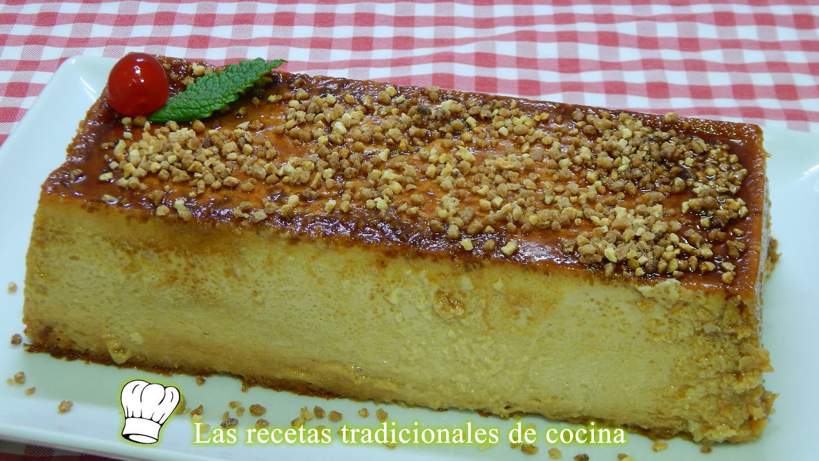 Receta Fácil De Flan De Turrón Blando
