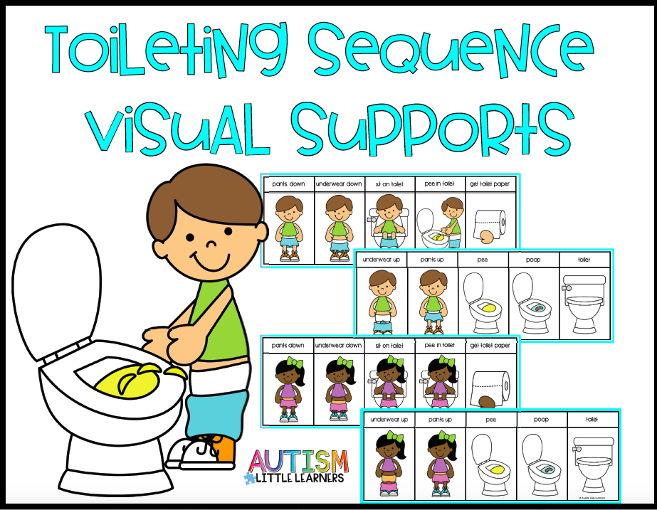 FREE Toileting Sequence Autism Little Learners FREE Toileting Sequence Autism Little Learners