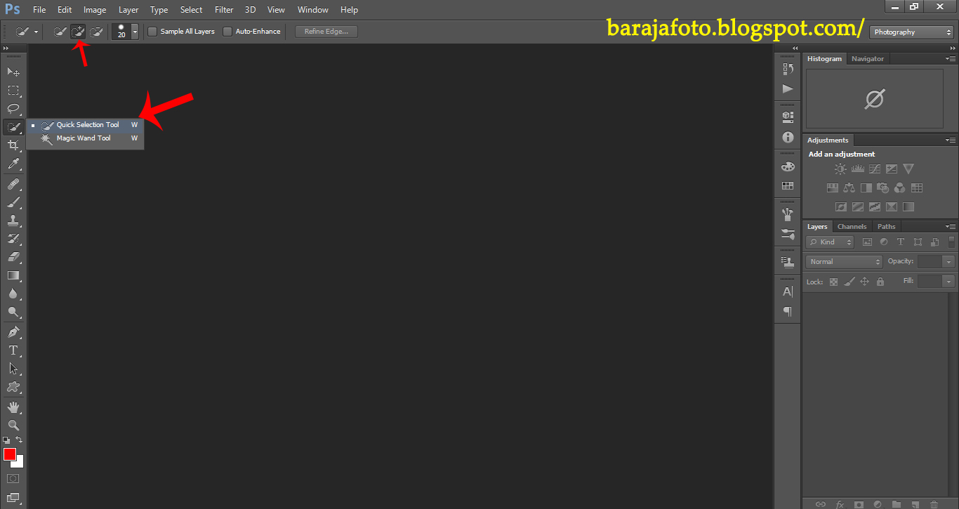 Cara Ganti Background Foto Paling Mudah dan Cepat Dengan Quick