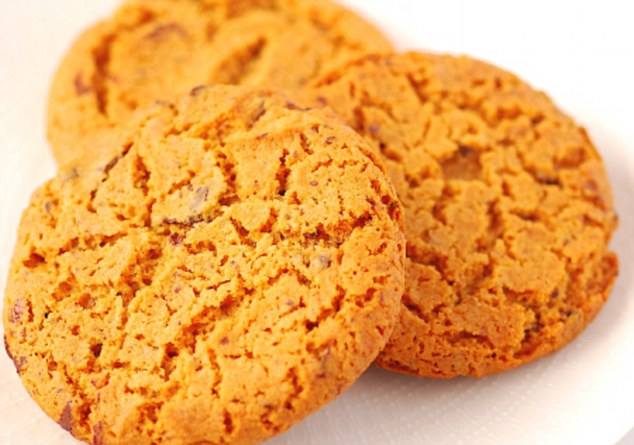 Orange Gingernut Biscuits