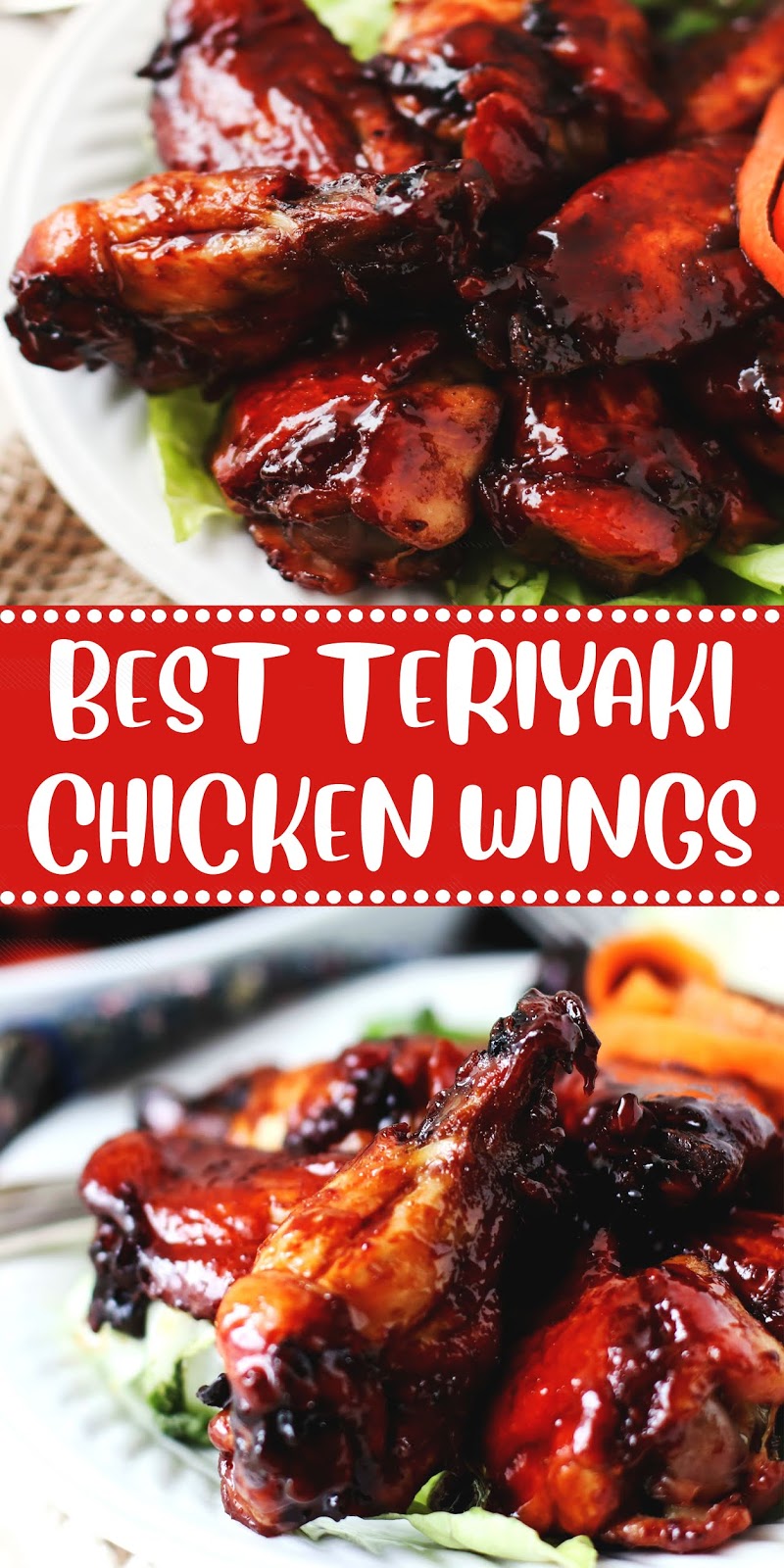 BEST TERIYAKI CHICKEN WINGS Arborio Steffi