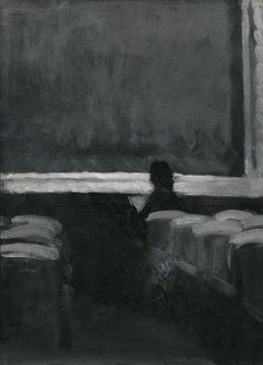 Hopper a Bologna: Solitary Figure in a Theater (1902-1904)