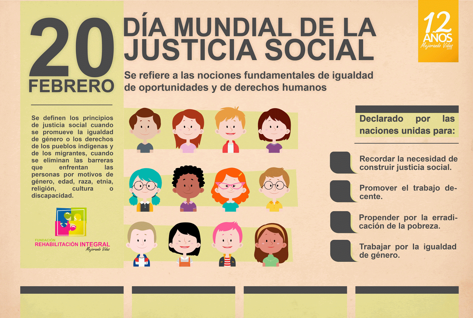 Nuestro cole: Día Mundial de la Justicia Social