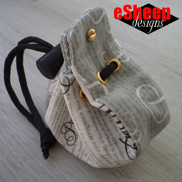 Ae PooiM DIY Mini Coin Pouch Bag crafted by eSheep Designs