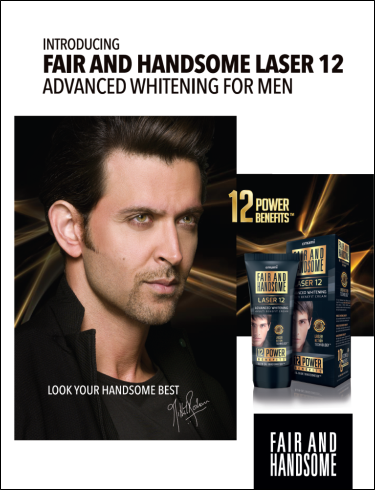 Tricitynewsonline: Emami Introduces Fair and Handsome Laser 12