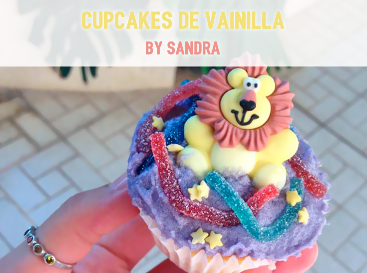 cupcakes de vainilla receta sandra