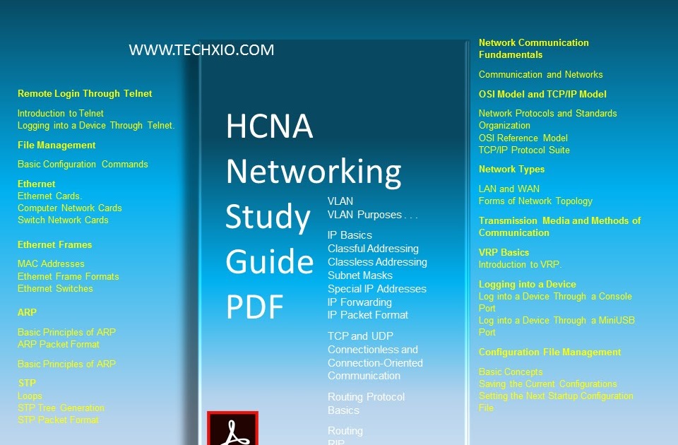 HCNA Networking Study Guide pdf ebook