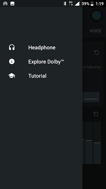 Dolby Atmos interface