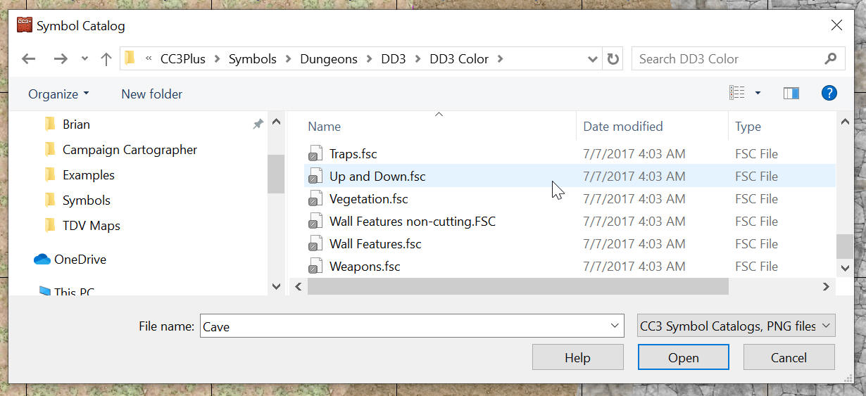 Bear It D&D Finding Symbols in CC3+