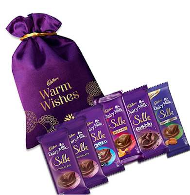 Cadbury Silk Raksha Bandhan Potli - An ideal gift for your sibling on raksha bandhan!