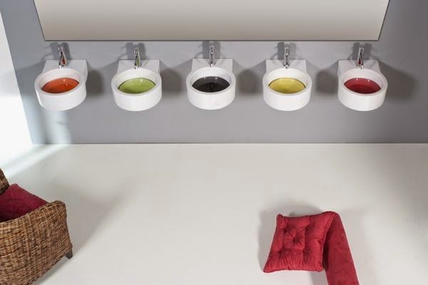 Colorful Lavabo Washbasin By Fabrizio Batoni