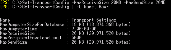 Terry L u s Blog Configuring The Maximum Message Size For Internal Terry L u s Blog Configuring The Maximum Message Size For Internal