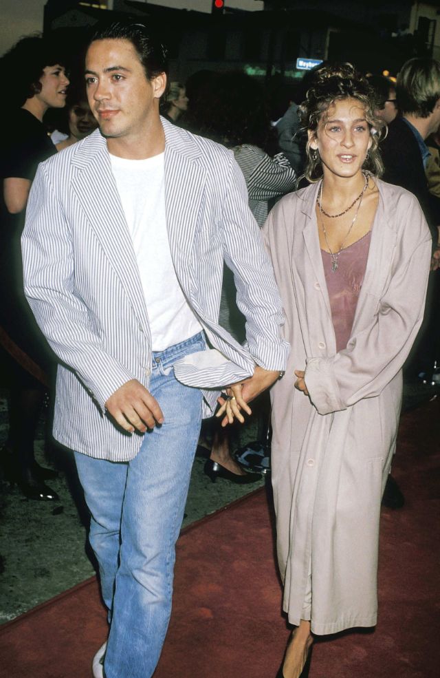 20 Vintage Photos of Sarah Jessica Parker and Robert Downey Jr., One of