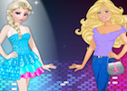 Elsa Vs Barbie Fashion Contest