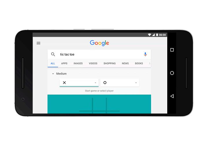 Google agora permite jogar paciência e jogo da velha diretamente no buscador