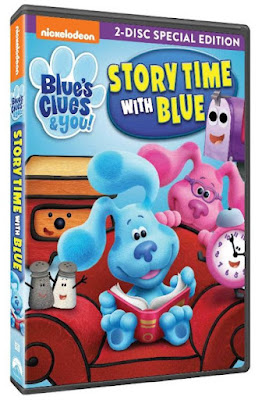 Blue's Clues & You! Story Time with Blue DVD, Blue and Josh, preschool tv show, tv shows for kids, nickelodeon, nickelodeon tv show, Blues Clues Giveaway
