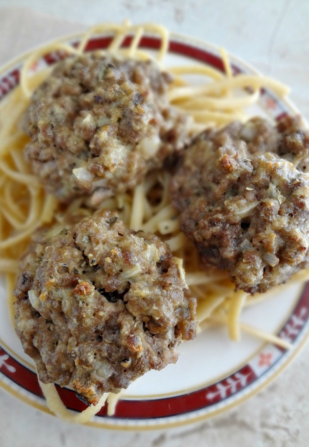 The Cooking Actress Ricotta Meatballs