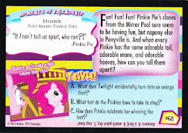My Little Pony The Real Pinkie? Series 2 Trading Card