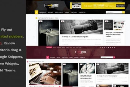 [ThemeForest] Wine Masonry v2.8 - Review & Front-end Submission WordPress Theme