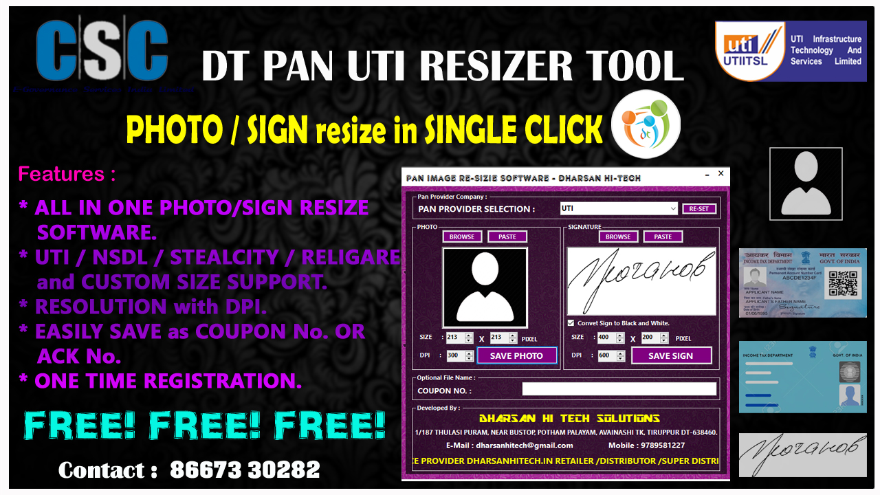 Resize Image To Id Card Size